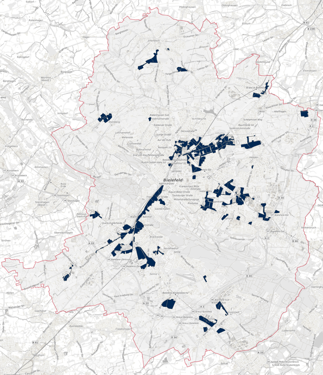 Glasfaserausbau in Bielefeld