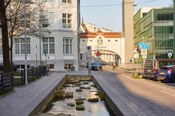 Teilstrecke nach der Fertigstellung